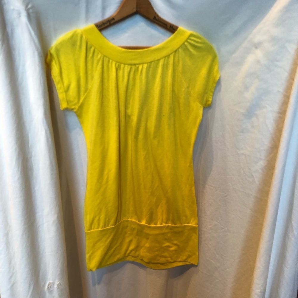 Candy Rain Blouse Yellow Small - Picture 2 of 6